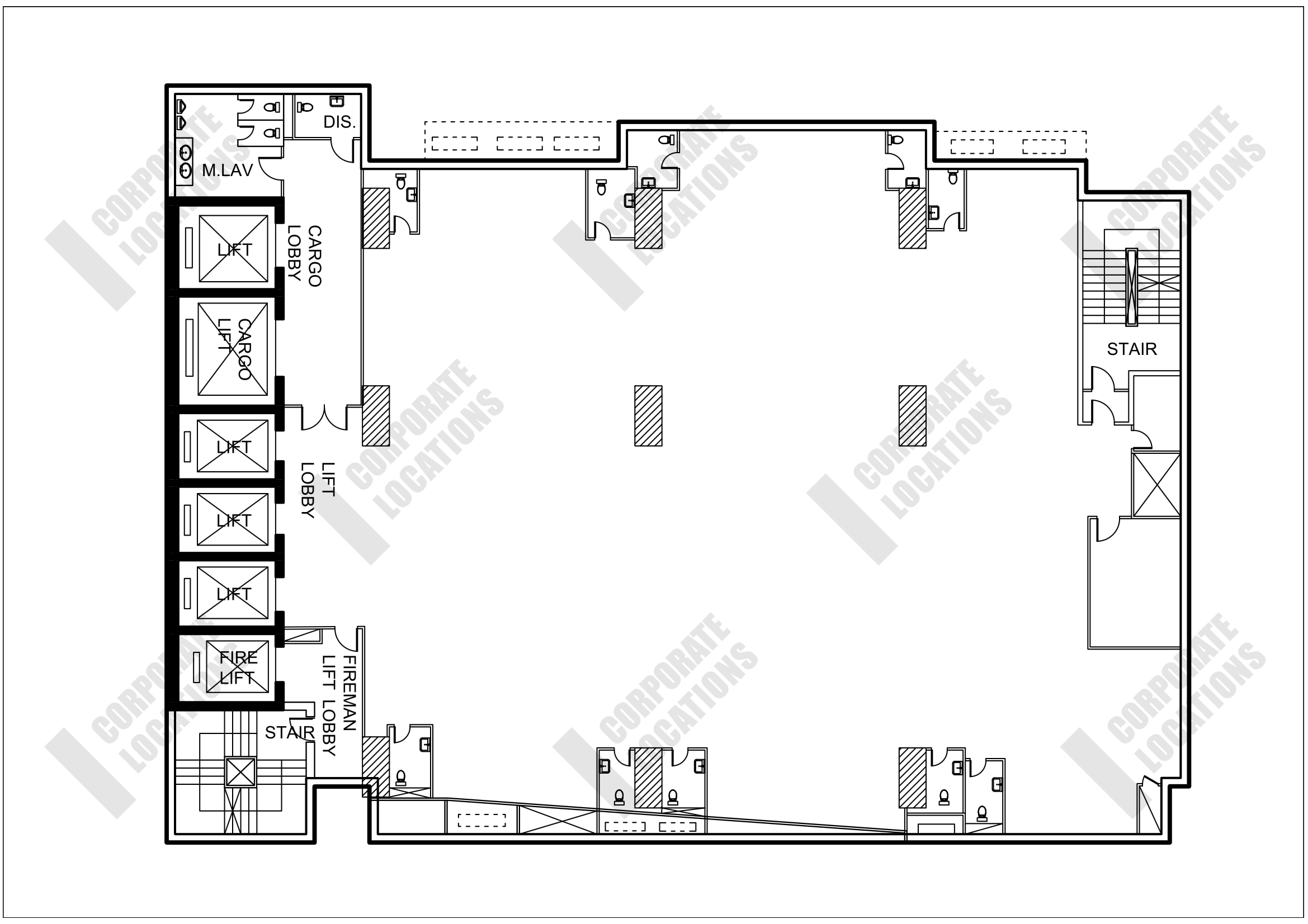 Floorplan Trendy Centre