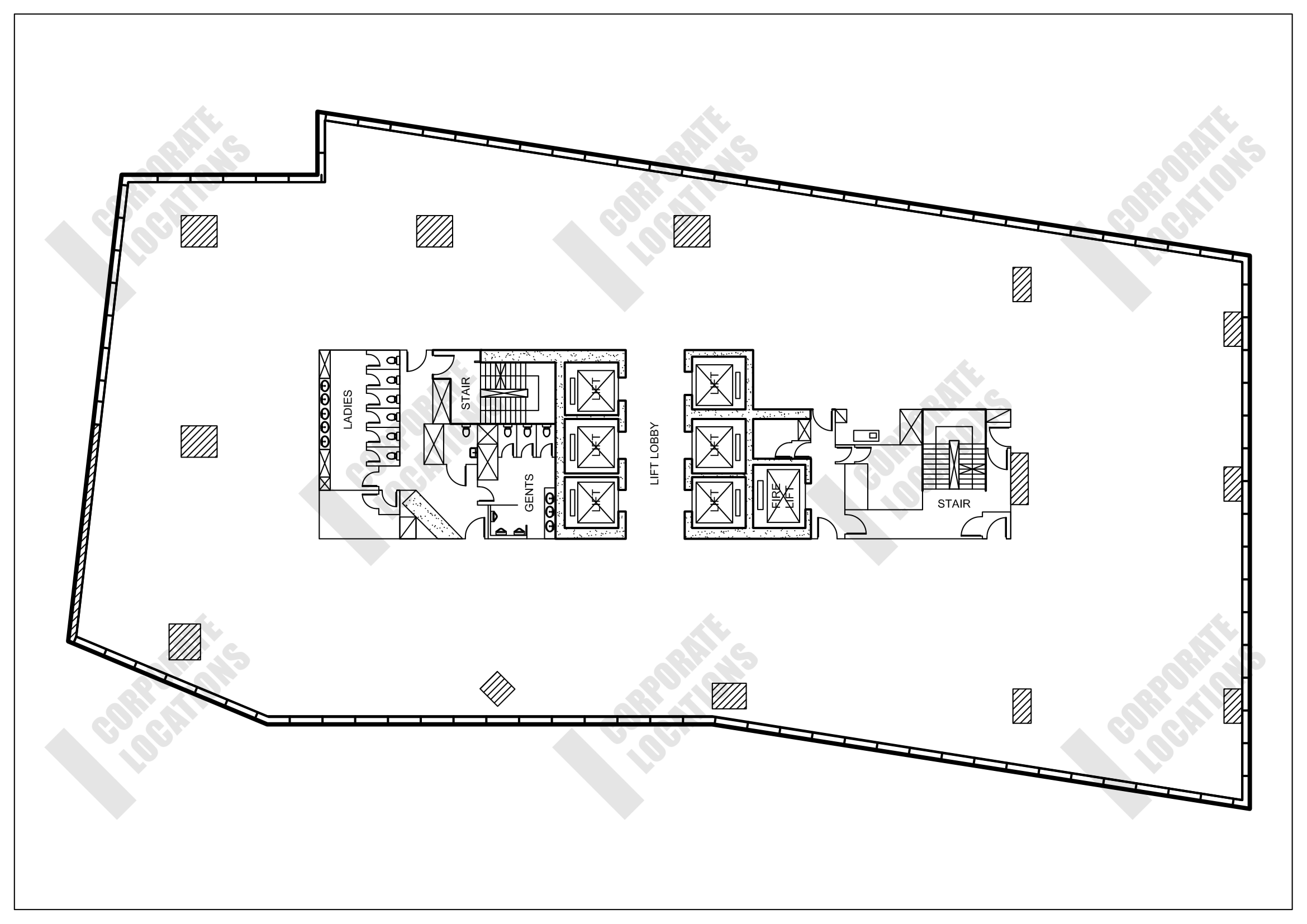 Floorplan Enterprise Square Five Tower 2