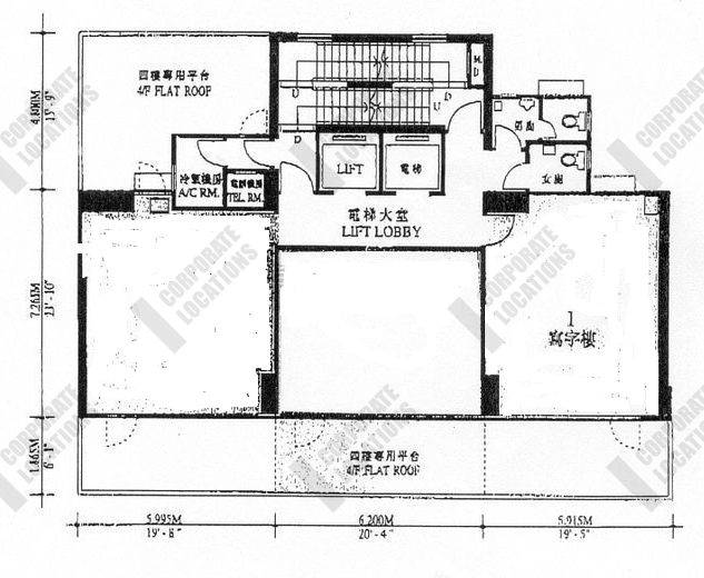 Floorplan Keen Hung Commercial Building