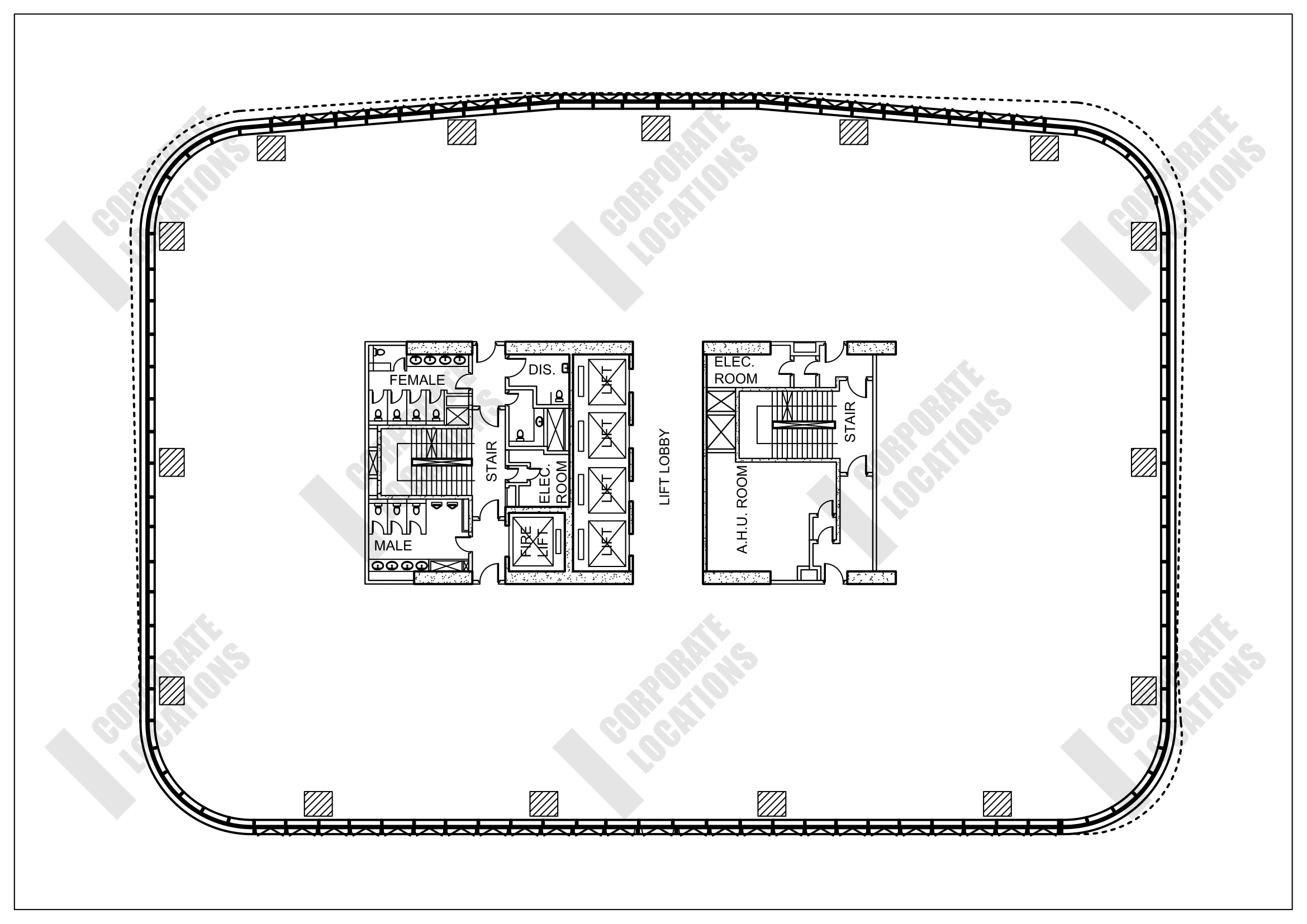 Floorplan China Taiping Finance Centre