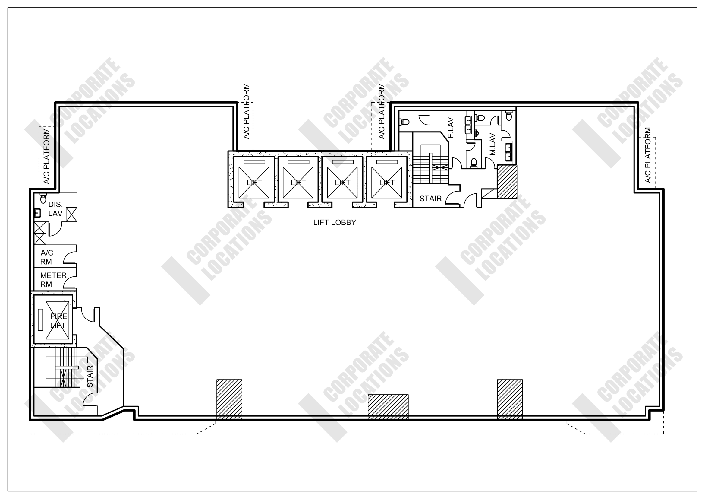 Floorplan Clifford Centre