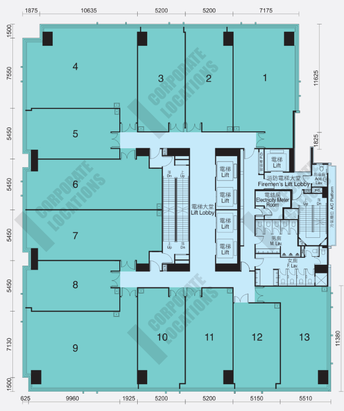 Global Gateway Tower Office Space For Lease In Cheung Sha Wan Corporate Locations Hong Kong
