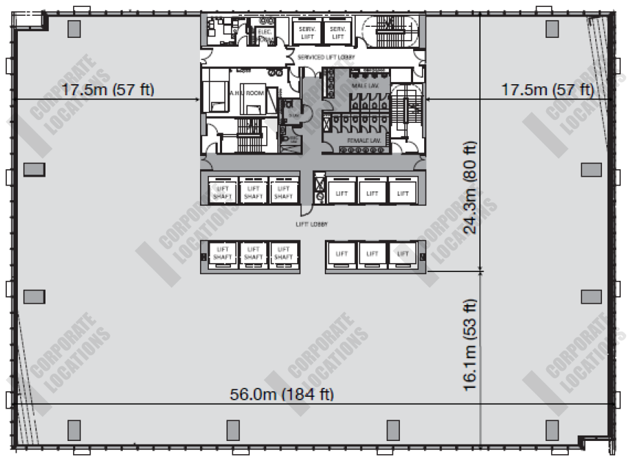 Floorplan Kingston International Centre