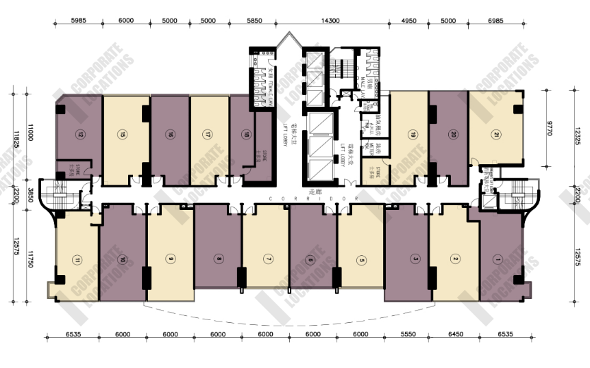 Floorplan Metropole Square