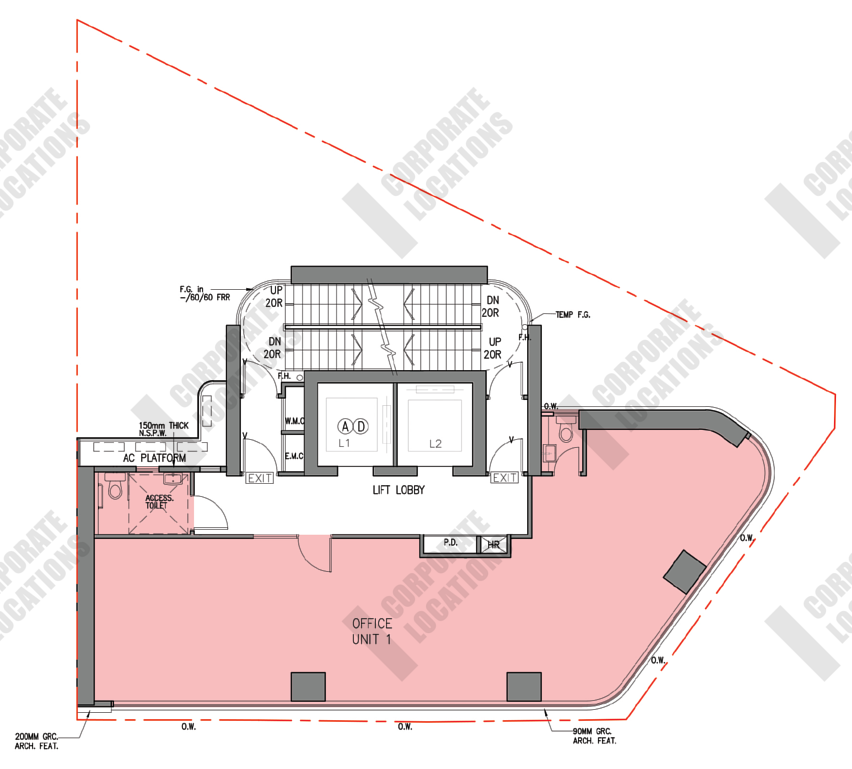 Floorplan Connaught Marina