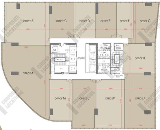 Floorplan Plaza 88