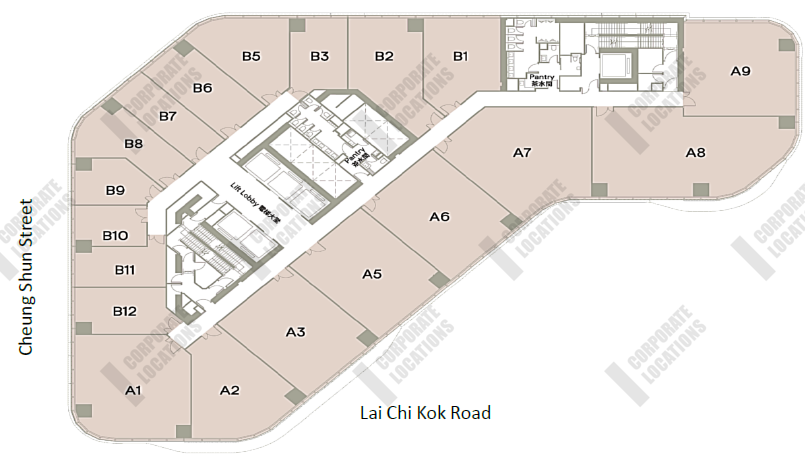 Floorplan NCB Innovation Centre