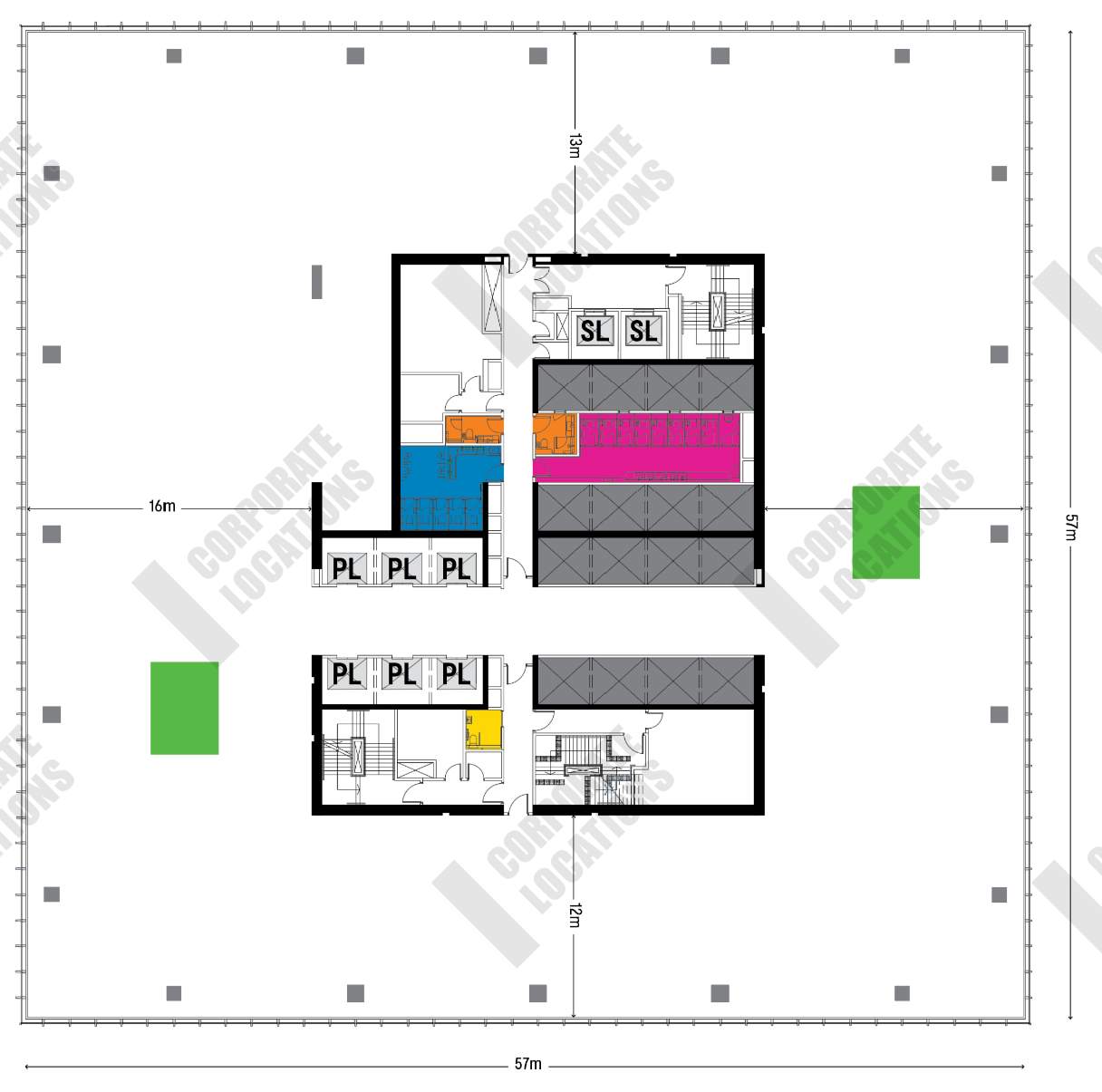 Floorplan Airside