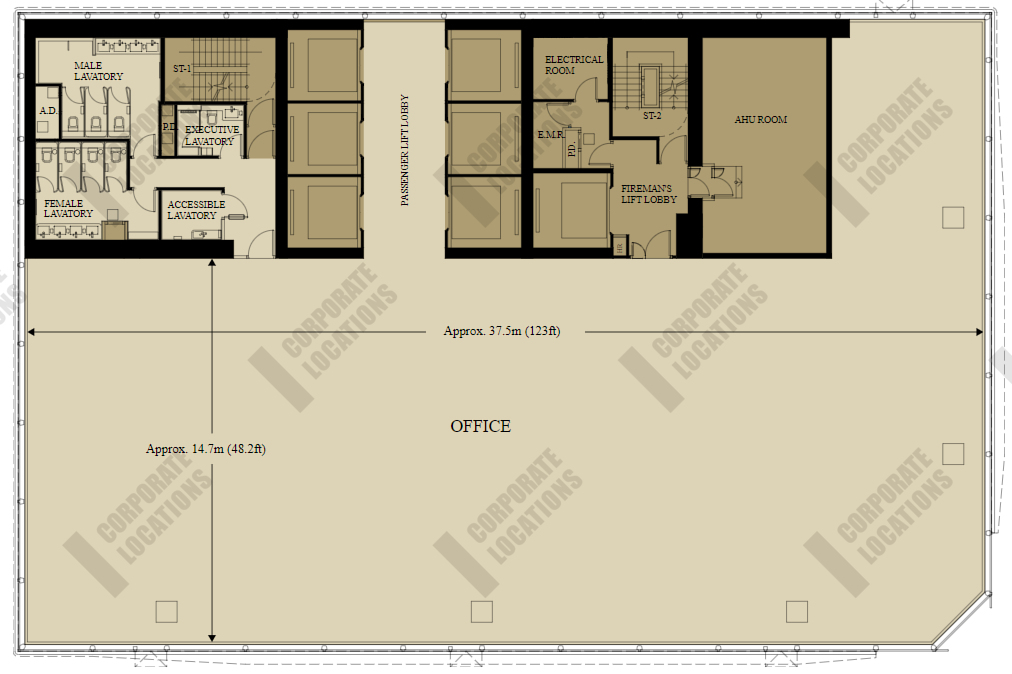 Floorplan Six Pacific Place